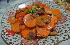 胡蘿卜炒肉的做法有哪些？