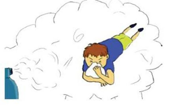 農(nóng)藥經(jīng)呼吸遭吸入體內引起中毒