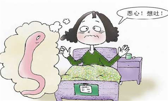肚子里有蛔蟲(chóng)